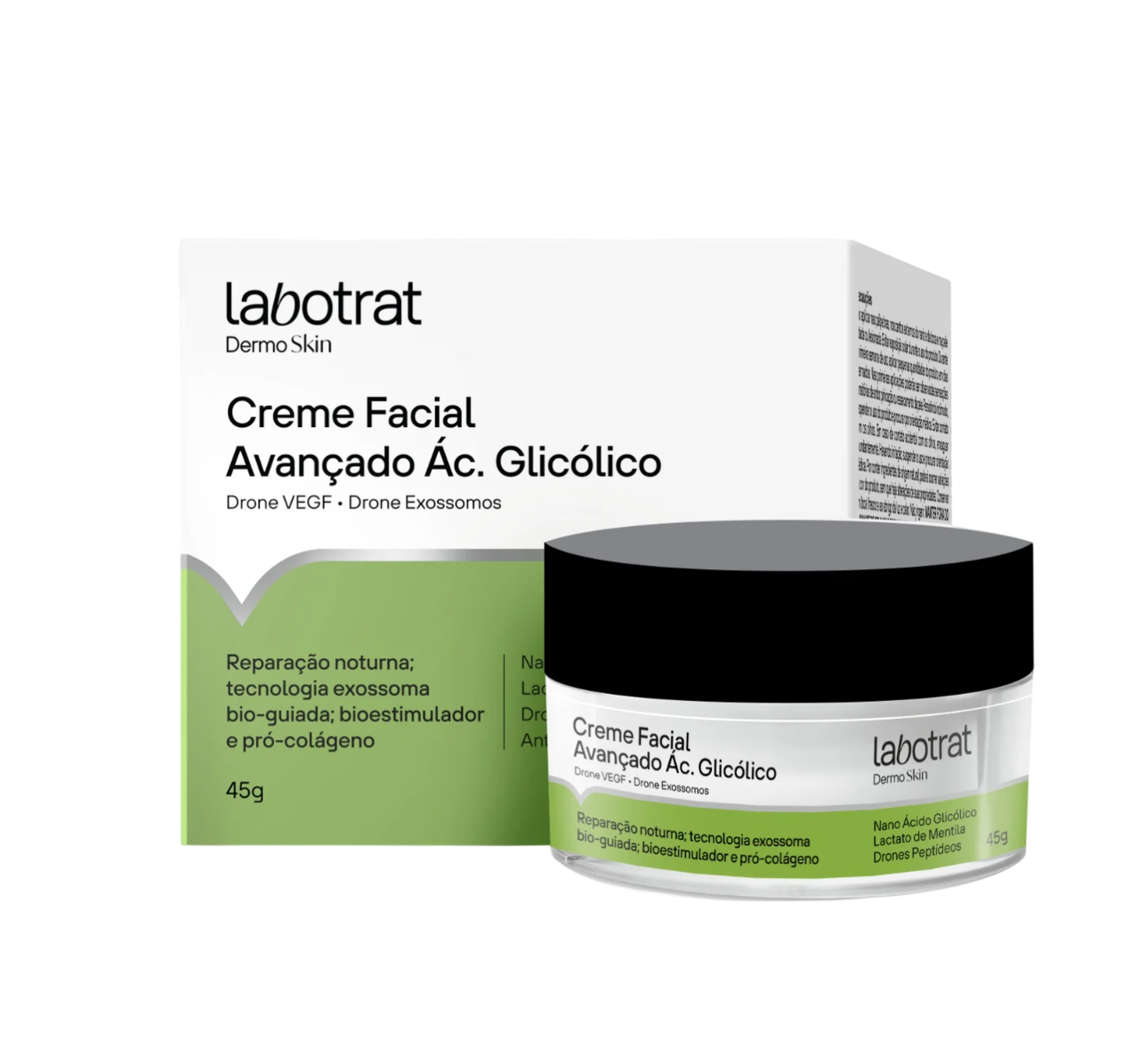 Creme Facial Avançado Ác. Glicolico Dermo Skin 45G Labotrat