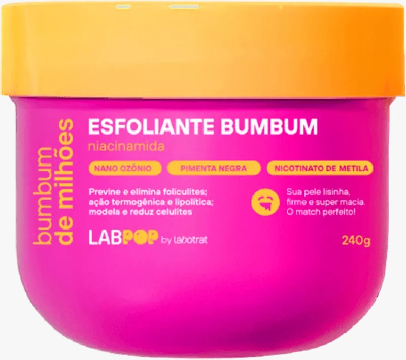 ESFOLIANTE BUMBUM DE MILHÕES 240G LABPOP