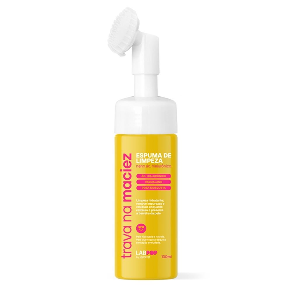 ESPUMA DE LIMPEZA TRAVA NA MACIEZ 130ML LABPOP