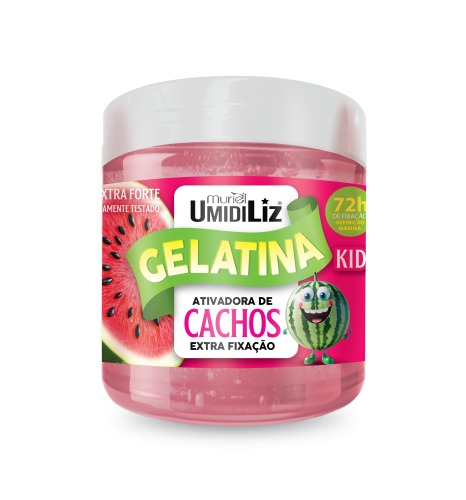 GELATINA ATIVADORA MURIEL UMIDILIZ KIDS MELANCIA 500G