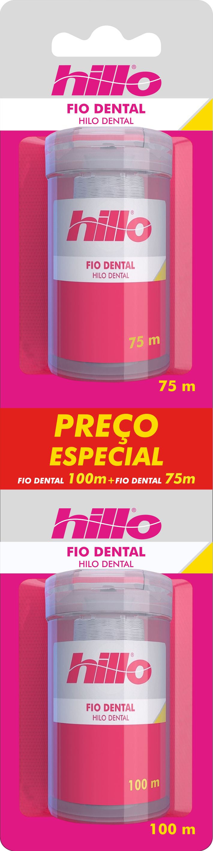 KIT FIO DENTAL HILLO WOMAN 100+75M