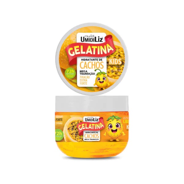 GELATINA HIDRATANTE MURIEL UMIDILLIZ KIDS MARACUJA 250G