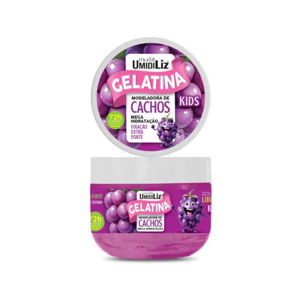 GELATINA MODELADORA MURIEL UMIDILIZ KIDS UVA 250G