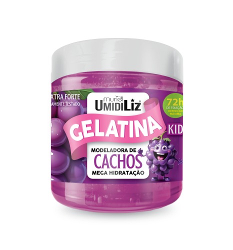 GELATINA MODELADORA MURIEL UMIDILIZ KIDS UVA 500G