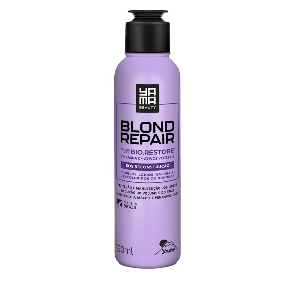 AMPOLA SOS RECONSTRUCAO YAMA BLOND REPAIR 120ML