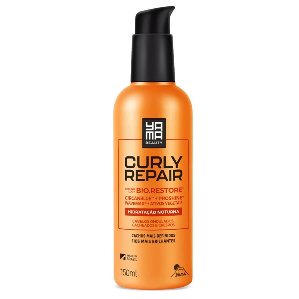 HIDRATACAO NOTURNA YAMA CURLY REPAIR 150ML