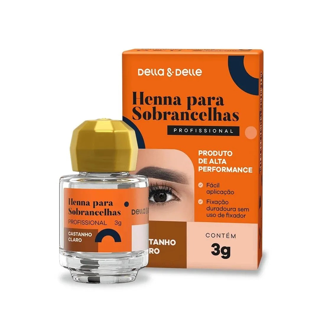 HENNA DELLA E DELLE CASTANHO CLARO 3G