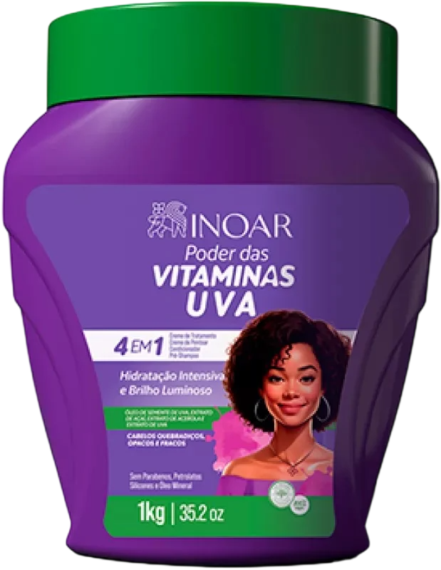 CREME DE TRATAMENTO INOAR UVA 1KG