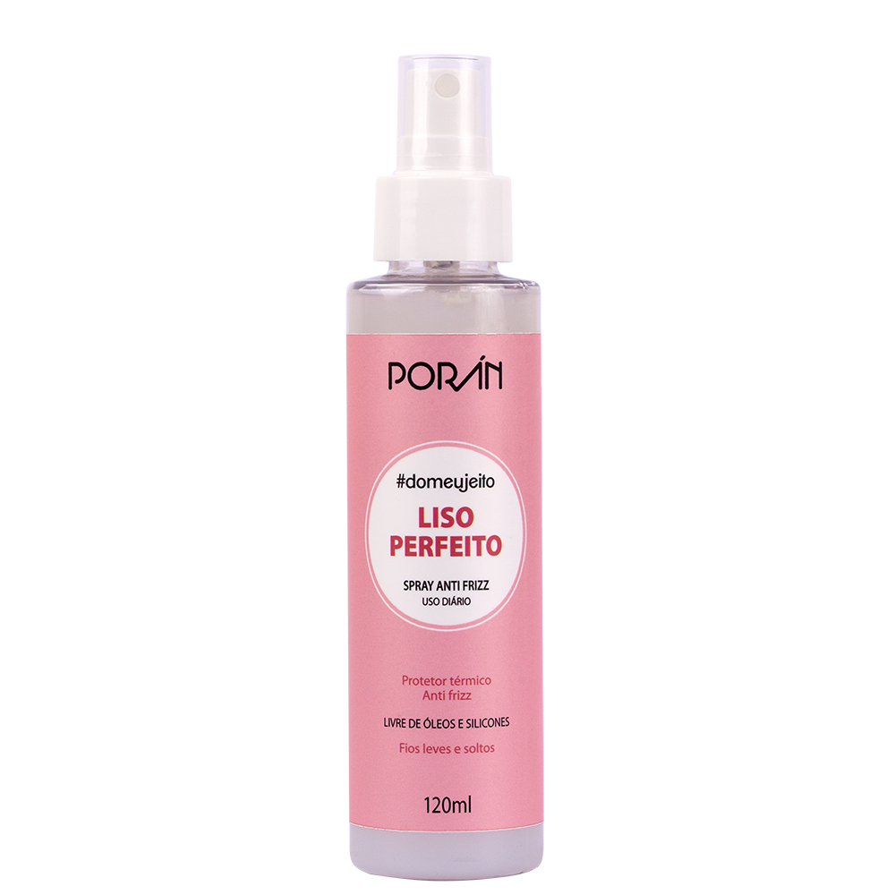 SPRAY ANTIFRIZZ PORAN LISO PERFEITO 120ML