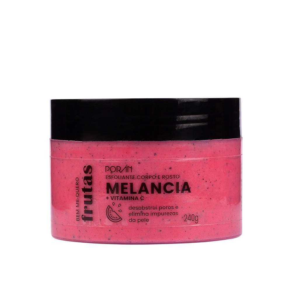ESFOLIANTE CORPO E ROSTO PORAN MELANCIA 240G