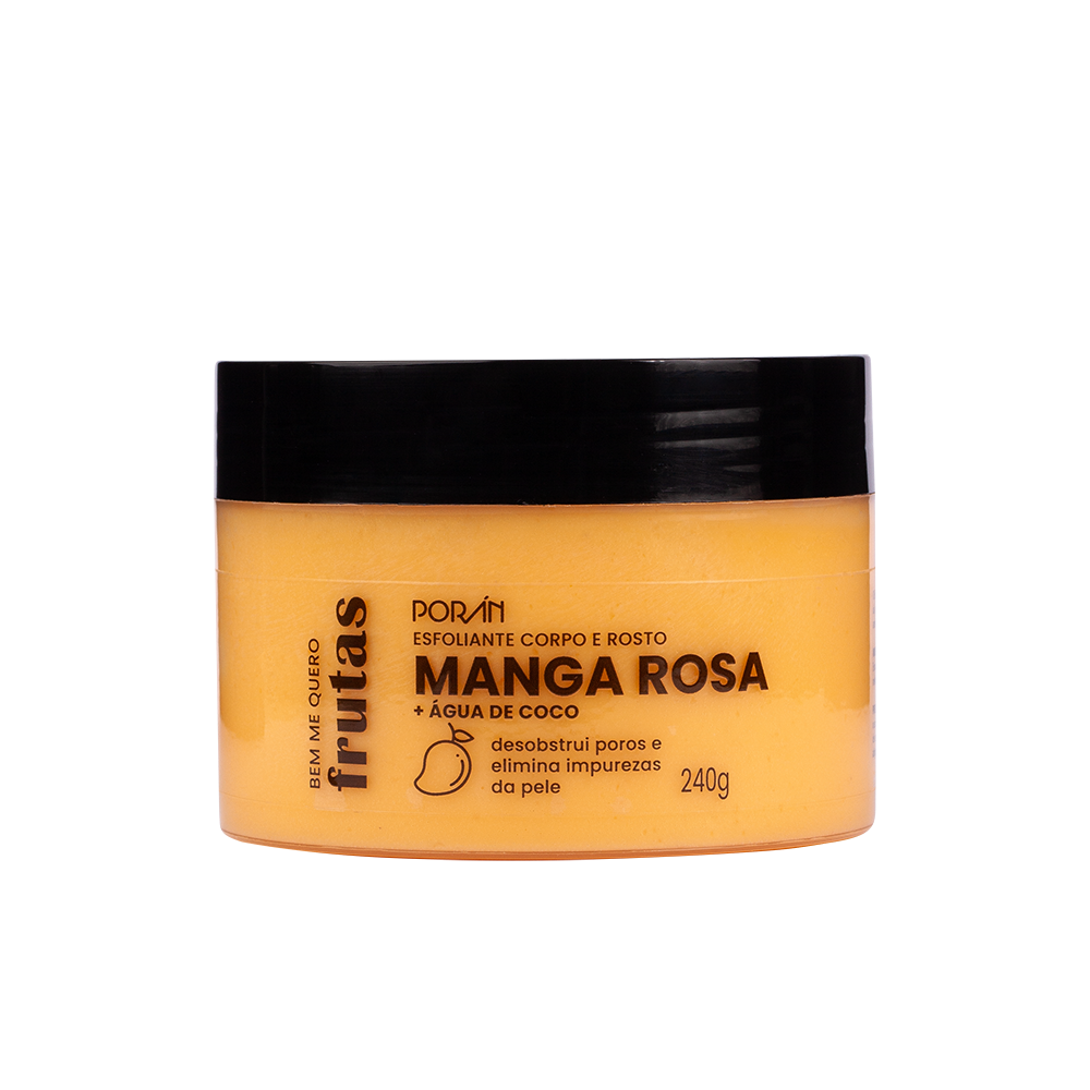 ESFOLIANTE CORPO E ROSTO PORAN MANGA ROSA 240G