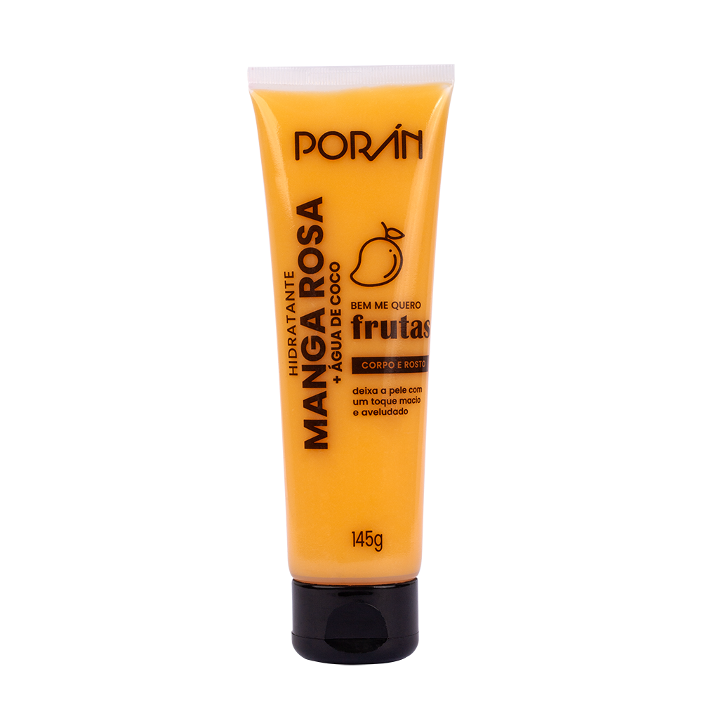 HIDRATANTE CORPO E ROSTO PORAN MANGA ROSA 145G