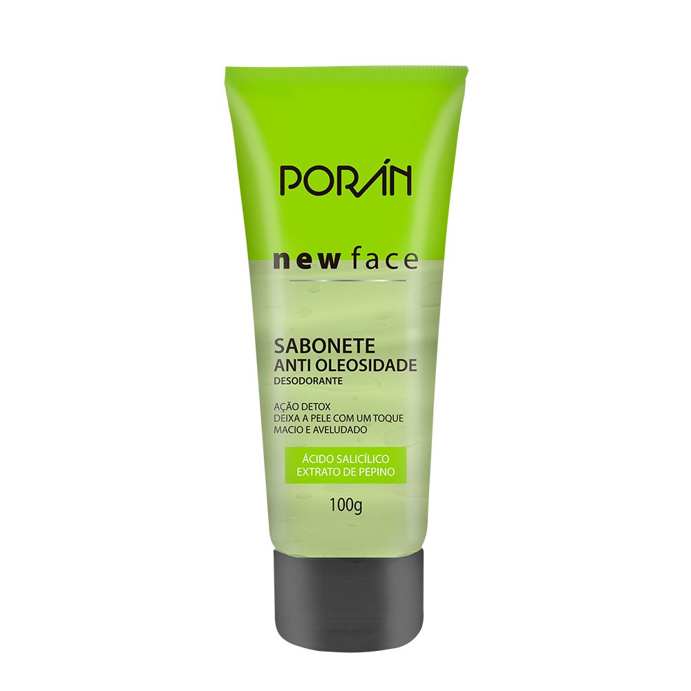 SABONETE ANTI OLEOSIDADE PORAN NEW FACE 100G