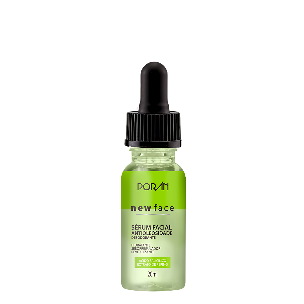 SERUM FACIAL ANTI OLEOSIDADE PORAN NEW FACE 20ML