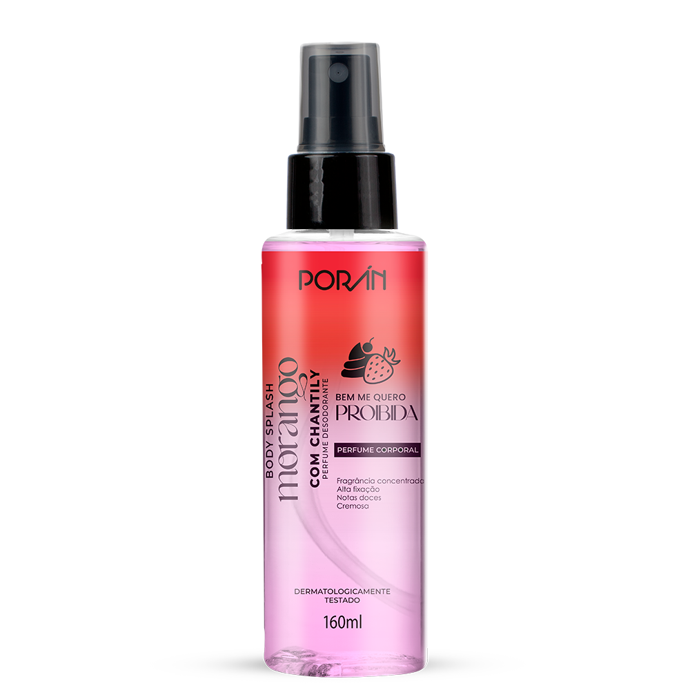 BODY SPLASH PORAN MORANGO COM CHANTILY 160ML