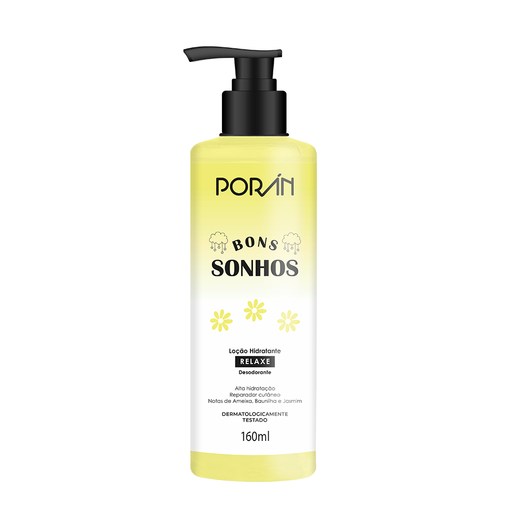 LOÇÃO HIDRATANTE BONS SONHOS RELAXE 160ML