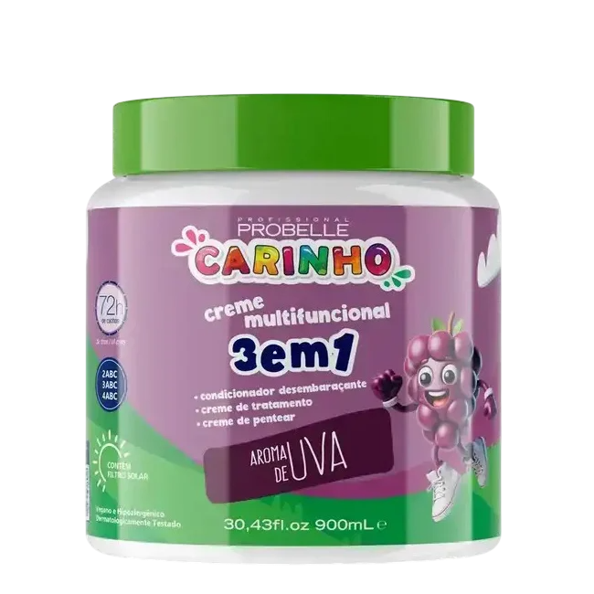 CREME CARINHO 3 EM 1 UVA PROBELLE 900ML