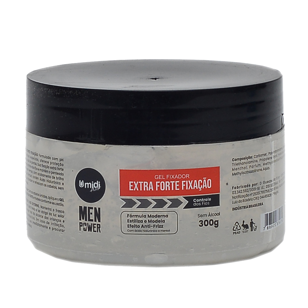 GEL MEN POWER EXTRA FORTE INCOLOR UMIDI HAIR 300G