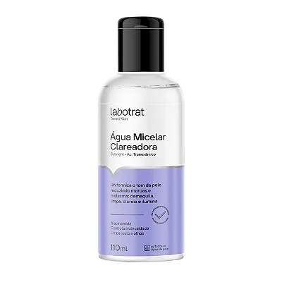 ÁGUA MICELAR CLAREADORA DERMO SKIN LABOTRAT 110ML
