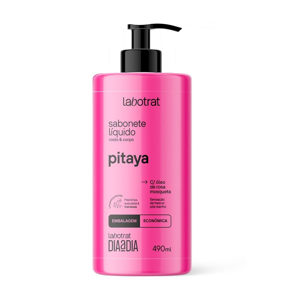 SABONETE LÍQUIDO PITAYA DIA A DIA LABOTRAT 490ML
