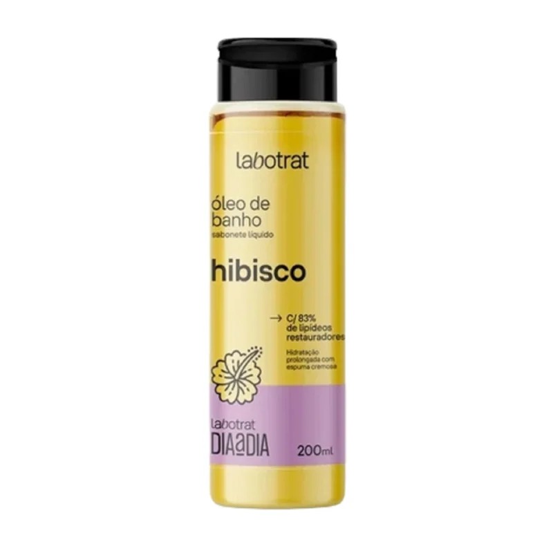 ÓLEO DE BANHO HIBISCO DIA A DIA LABOTRAT 200ML