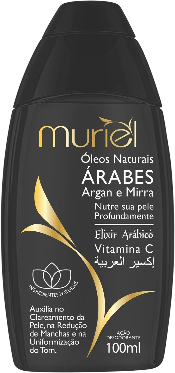 ÓLEO CORPORAL NATURAL ÁRABE MURIEL 100ML