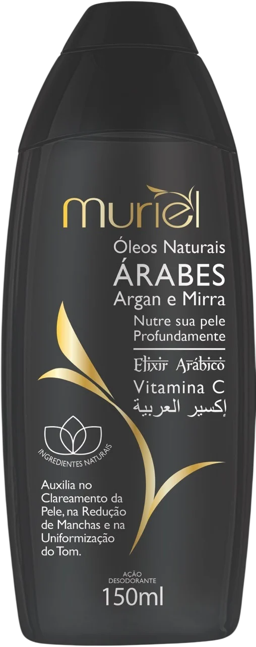 ÓLEO CORPORAL NATURAL ÁRABE MURIEL 150ML