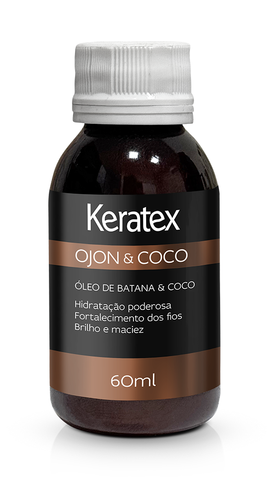 ÓLEO CAPILAR OJON E COCO KERATEX 60ML