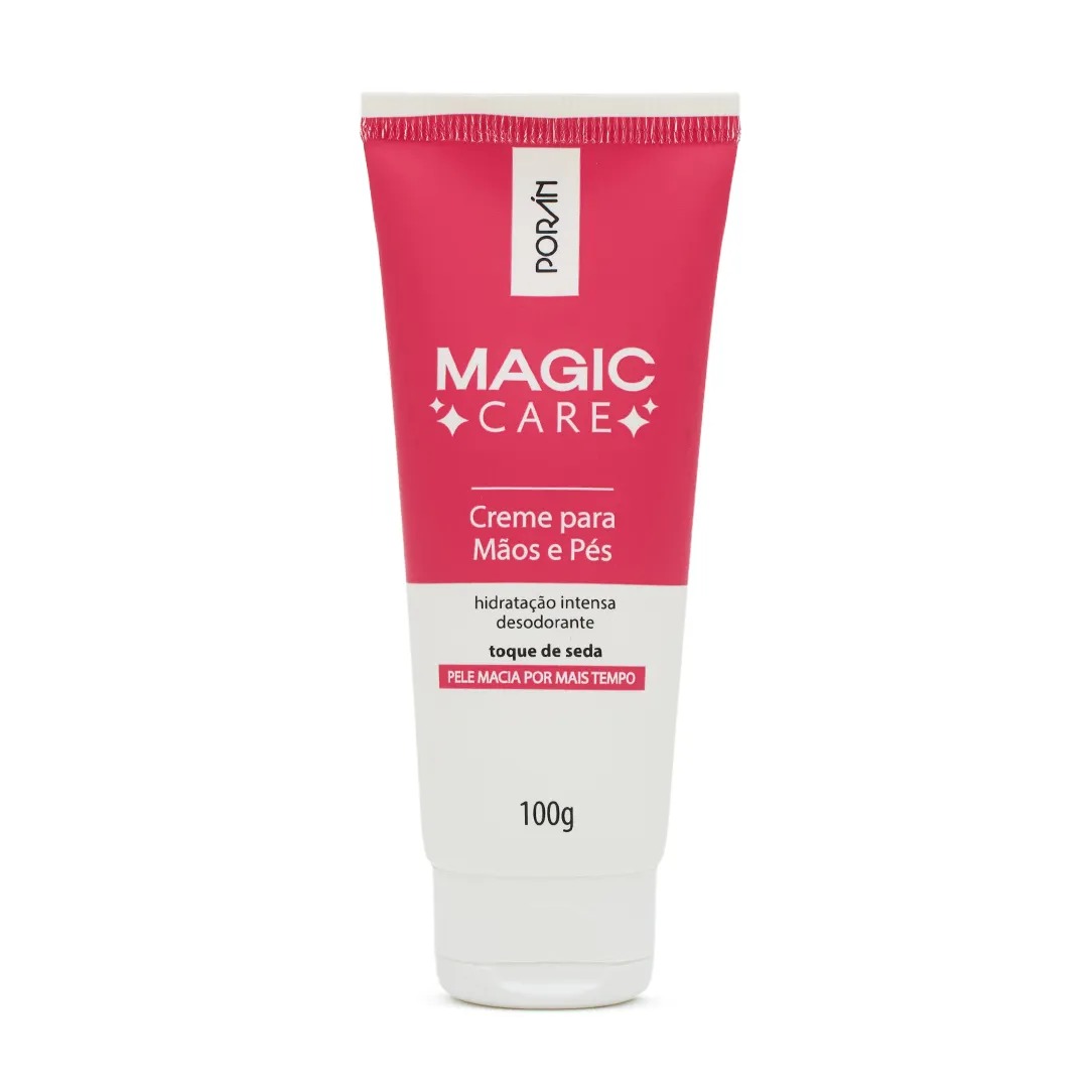 CREME PARA MÃOS E PÉS MAGIC CARE 100G