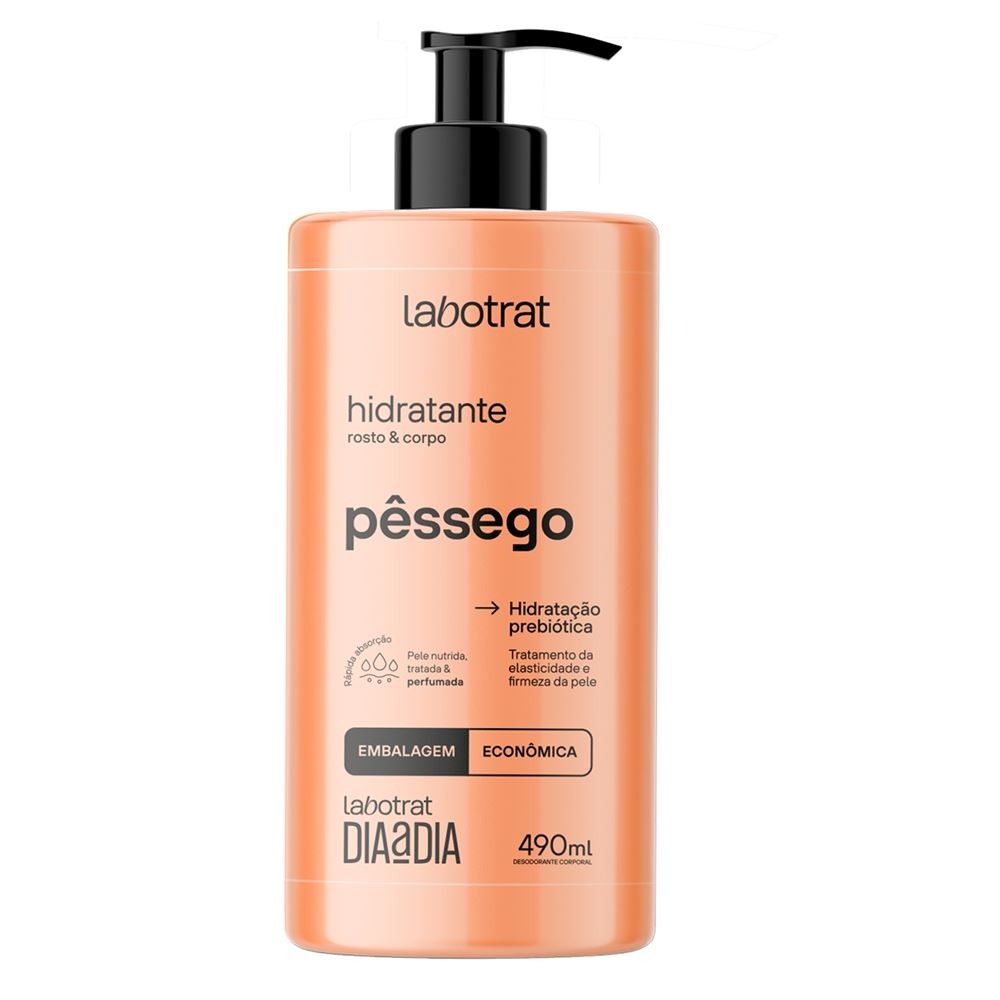 HIDRATANTE PÊSSEGO DIA A DIA LABOTRAT 490ML