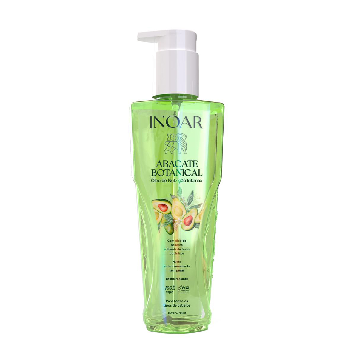 ÓLEO DE NUTRIÇÃO ABACATE BOTANICAL INOAR 110ML