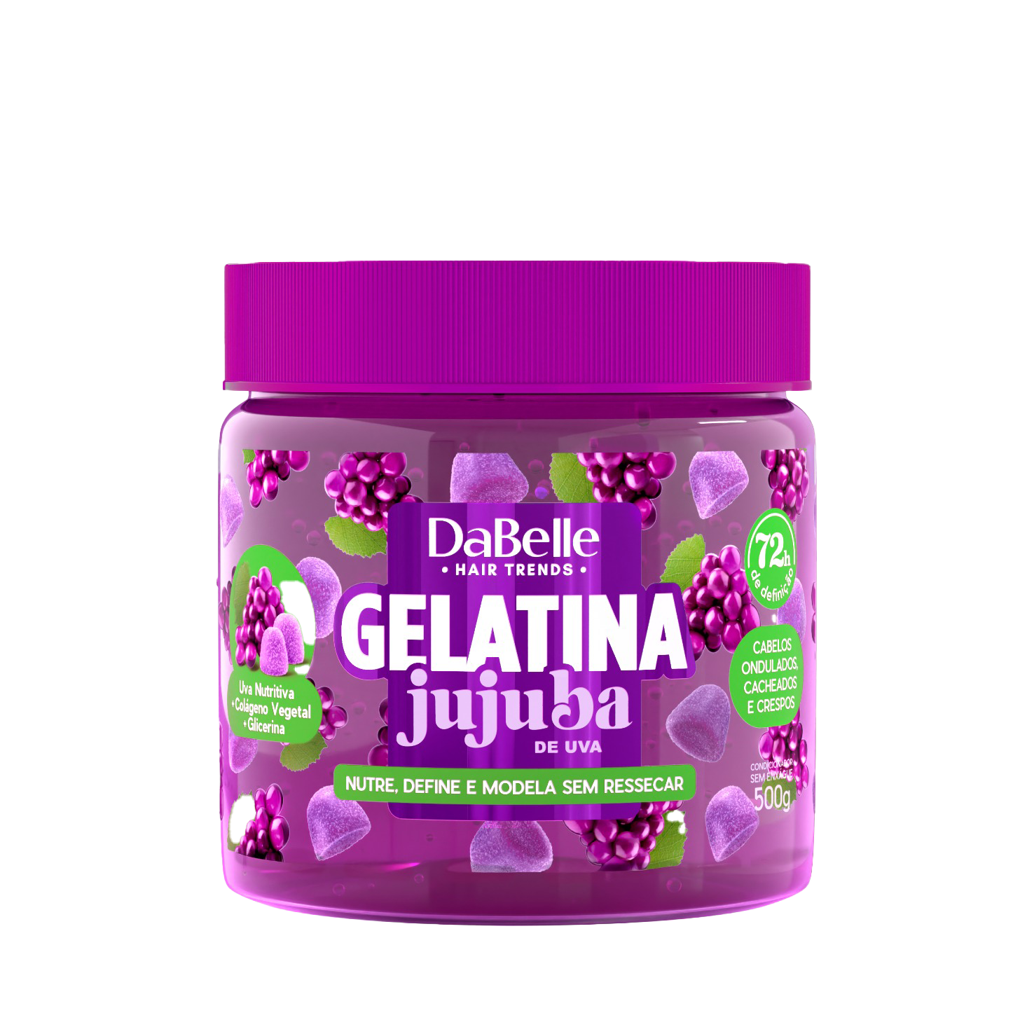 GELATINA JUJUBA DE UVA DABELLE 500G