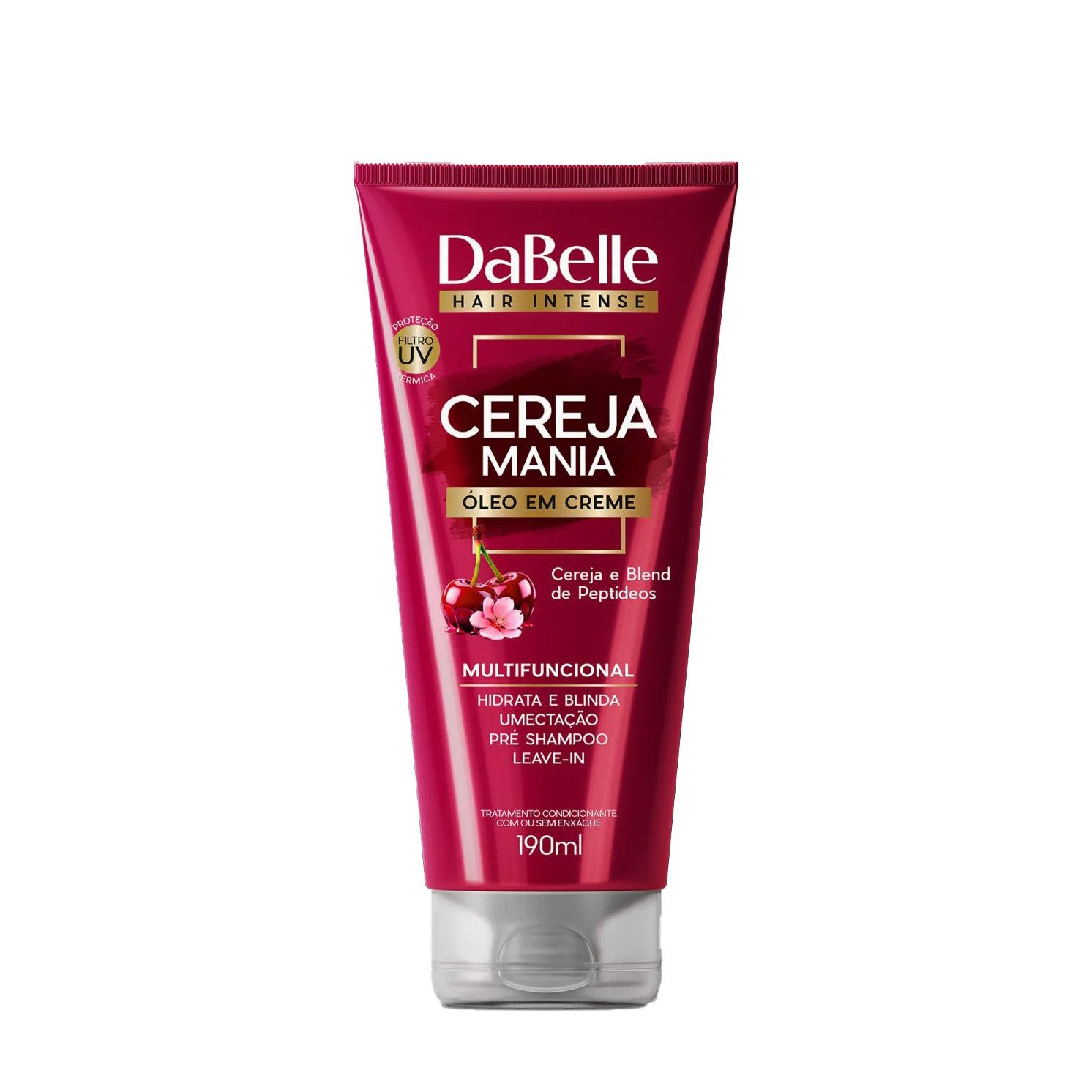 ÓLEO EM CREME CEREJA MANIA DABELLE 190ML