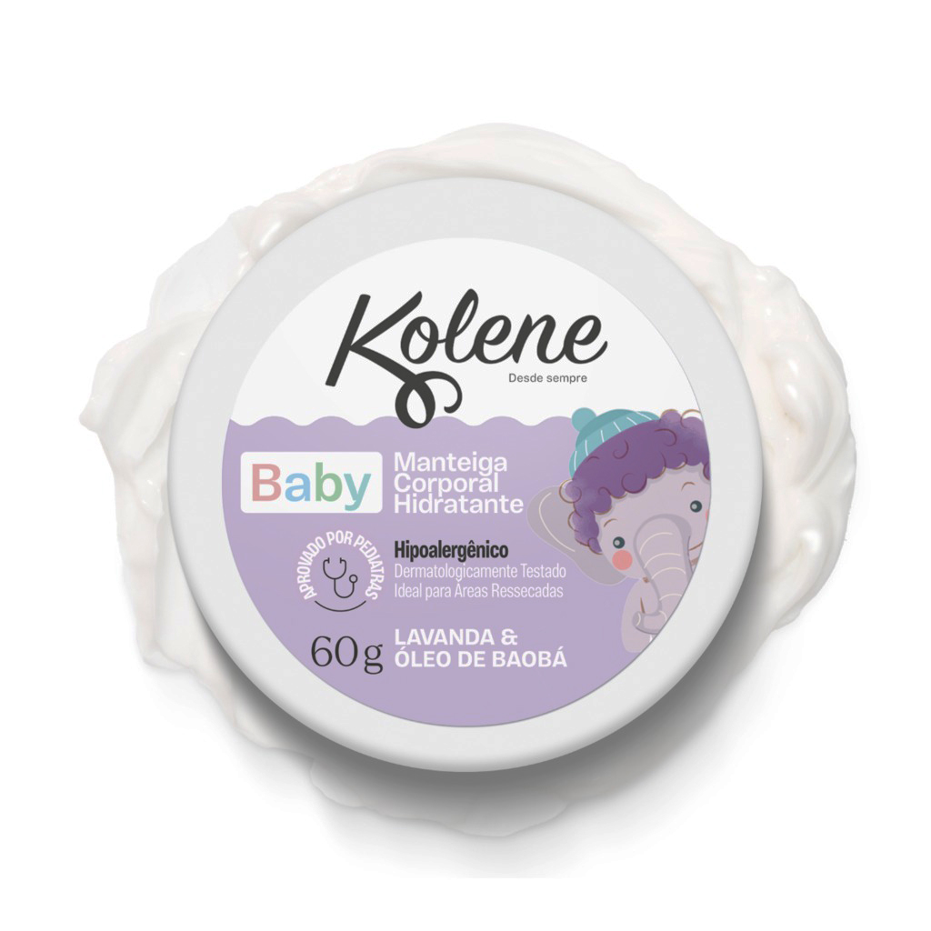 MANTEIGA CORPORAL KOLENE BABY 60G