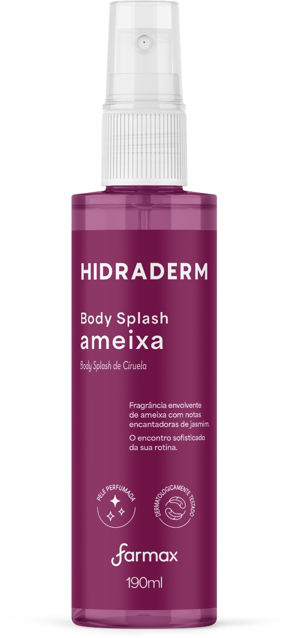 BODY SAPLASH AMEIXA HIDRADERM 190ML