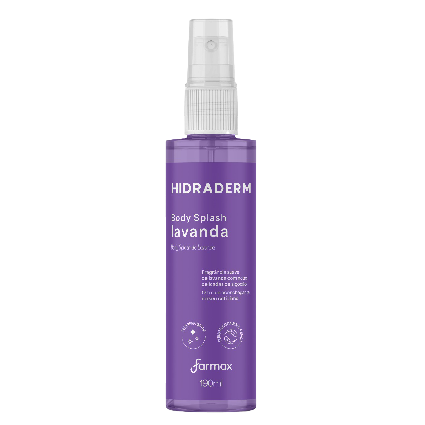 BODY SPLASH LAVANDA HIDRADERM 190ML