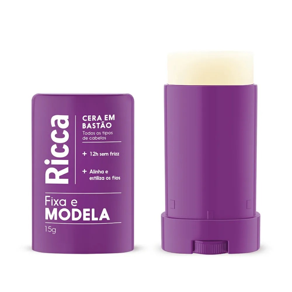 CERA FIXADORA RICCA EM BATÃO 15G