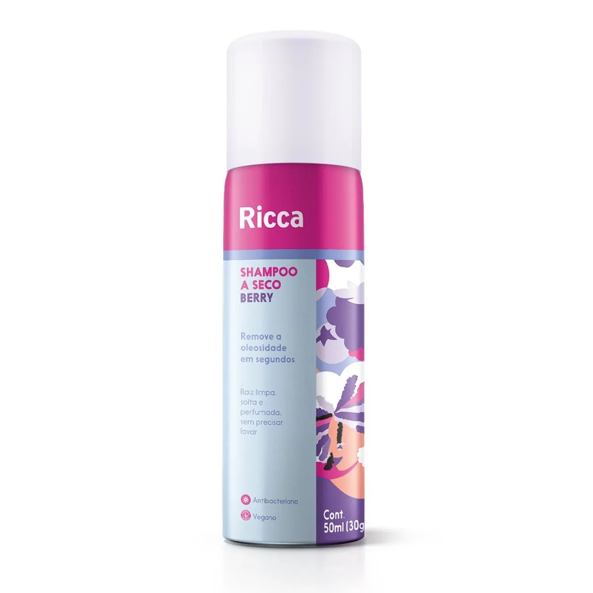 SHAMPOO A SECO BERRY RICCA 50ML