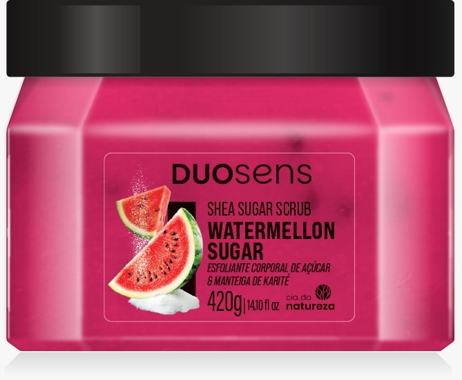 ESFOLIANTE DUOSENS WATERMELON SUGAR CIA DA NATUREZA 420G