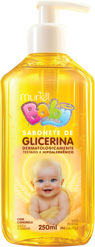 SABONETE LÍQUIDO MURIEL BABY CAMOMILA 250ML