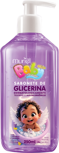 SABONETE LÍQUIDO MURIEL BABY LAVANDA 250ML