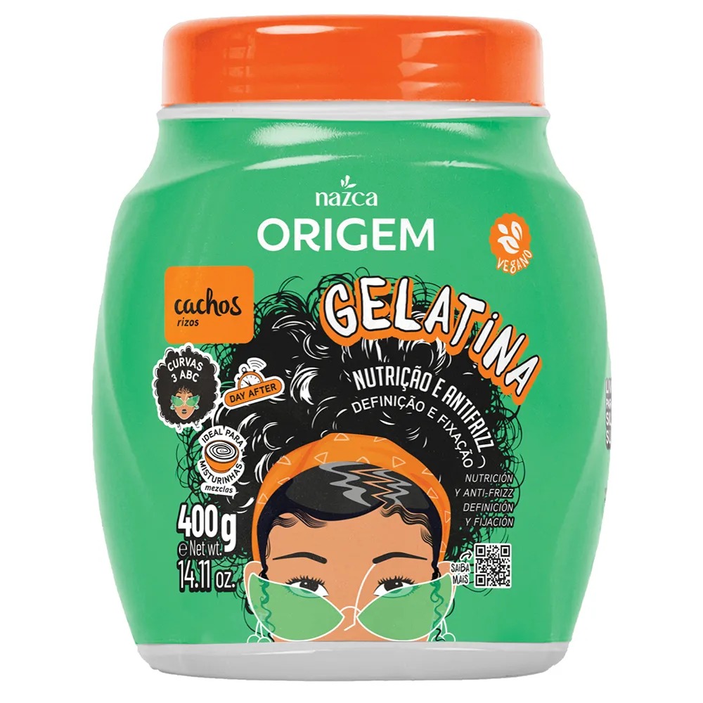 GELATINA ORIGEM CACHOS 400G