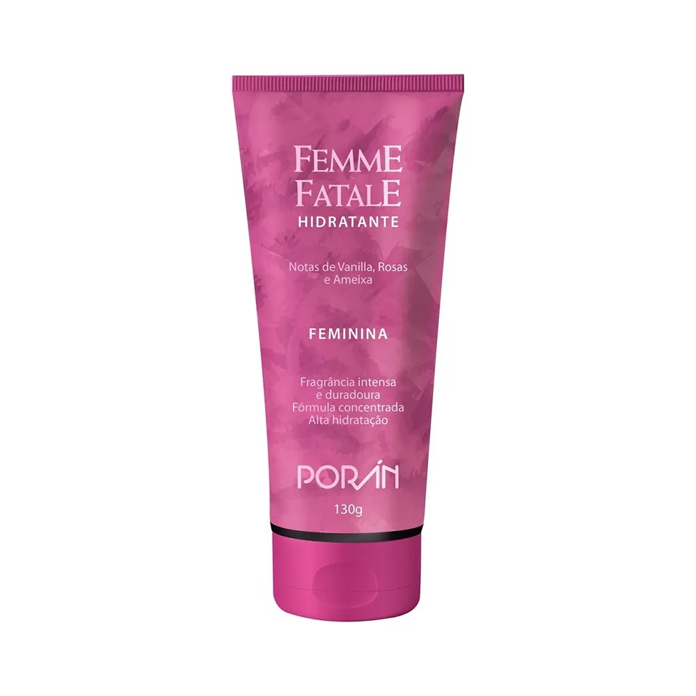 LOÇÃO HIDRATANTE FEMME FATALE PORÁN 130G