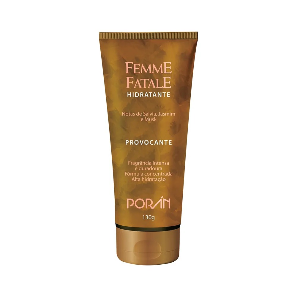 LOÇÃO HIDRATANTE FEMME FATALE PROVOCANTE PORÁN 130G