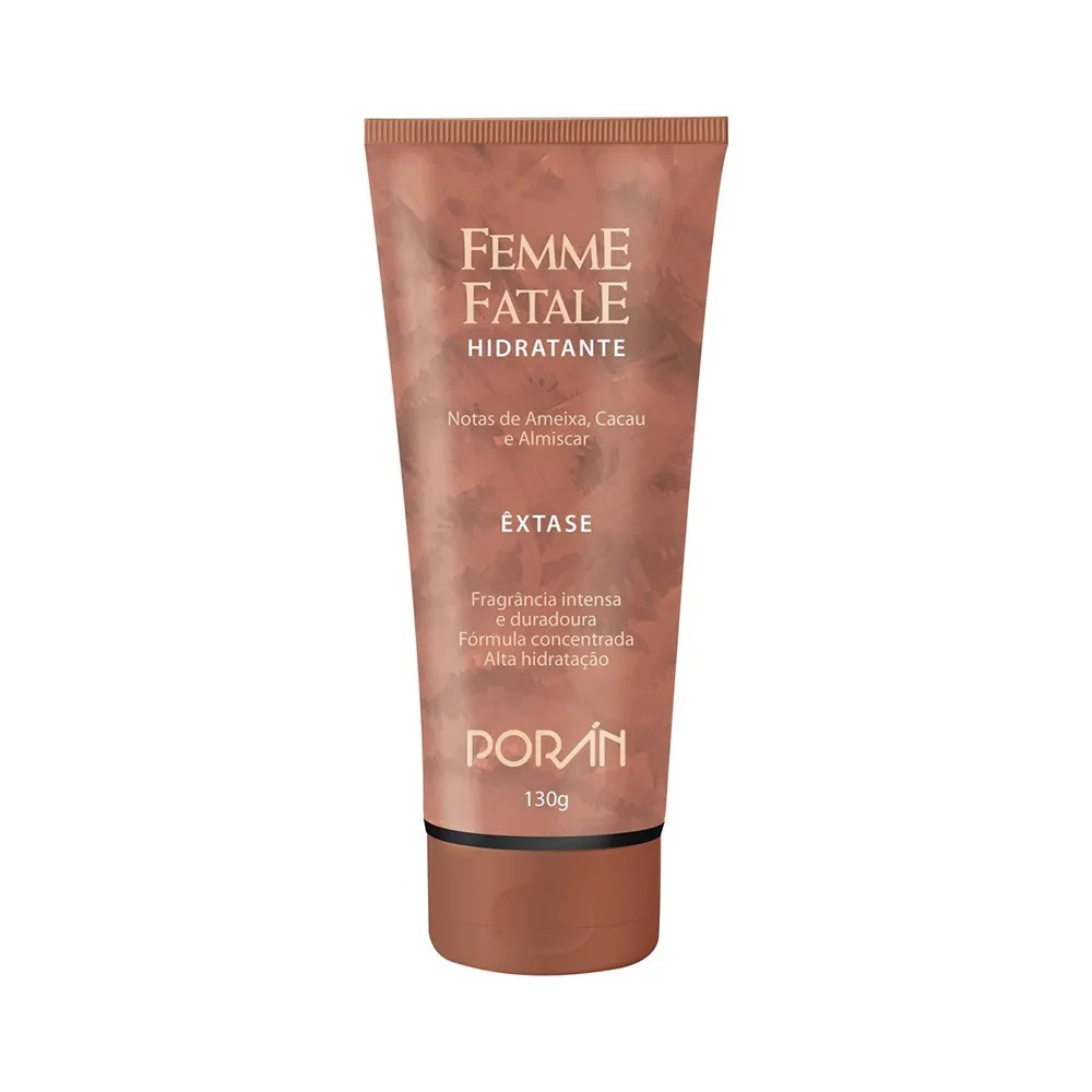 LOÇÃO HIDRATANTE FEMME FATALE EXTASE PORÁN 130G