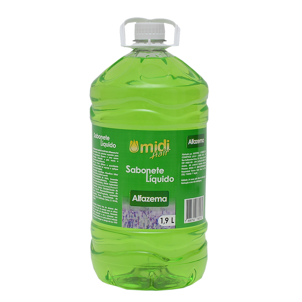 SABONETE LÍQUIDO ALFAZEMA 1,9L UMIDI HAIR