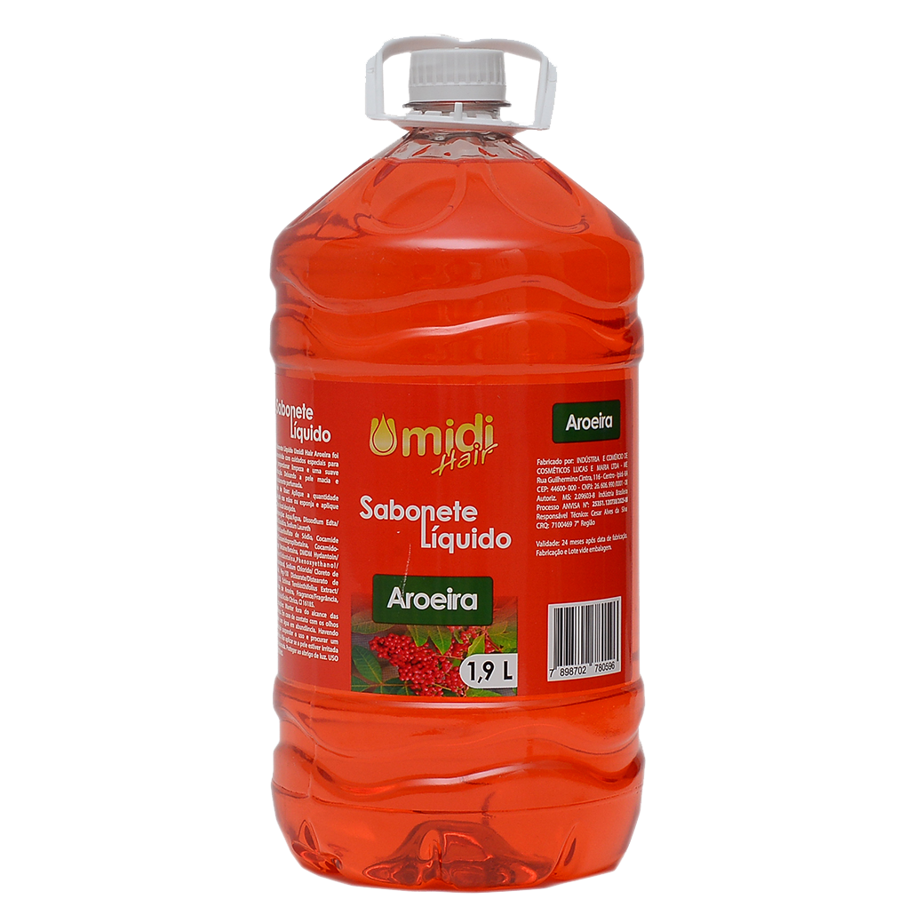 SABONETE LÍQUIDO AROEIRA UMIDI HAIR 1,9L