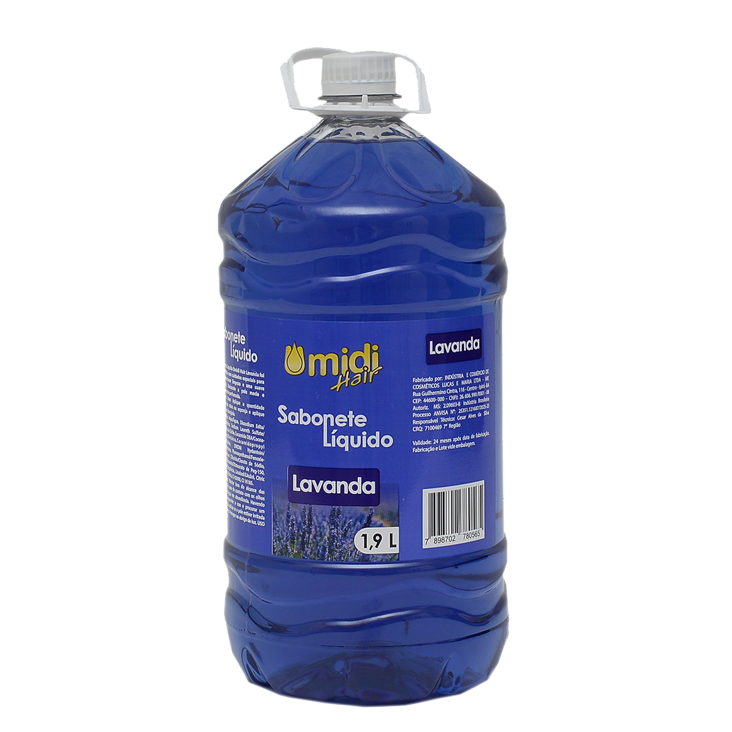 SABONETE LÍQUIDO LAVANDA UMIDI HAIR 1,9L