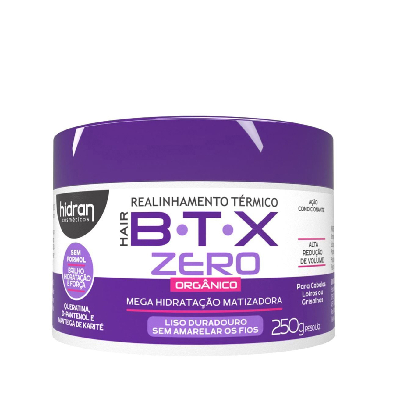 BOTOX ZERO MEGA MATIZADOR 250G - HIDRAN