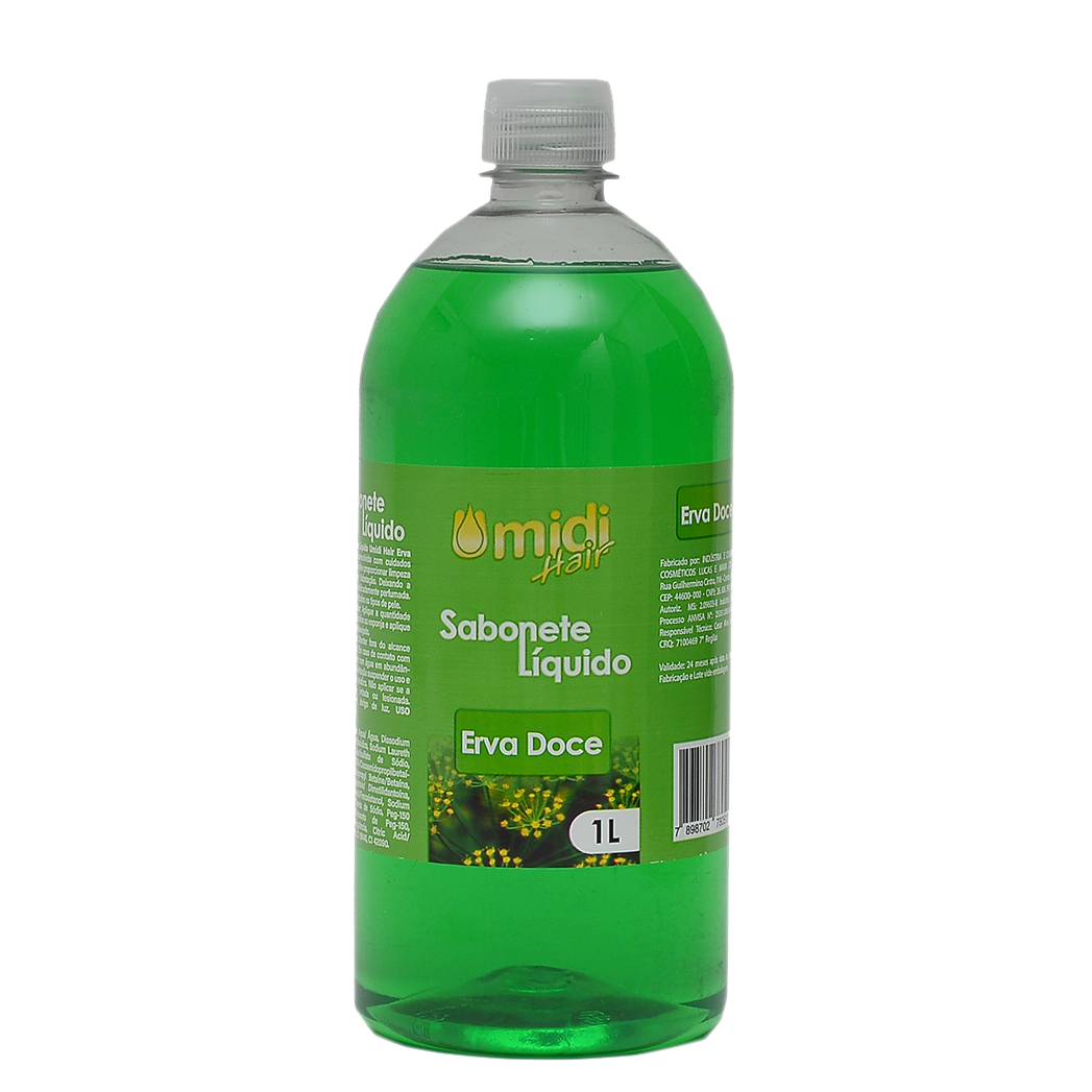 SABONETE LÍQUIDO ERVA DOCE UMIDI HAIR 1L